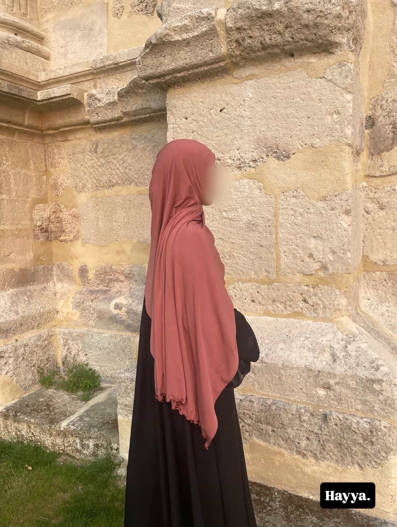 Jersey premium luxe froufrou terracota